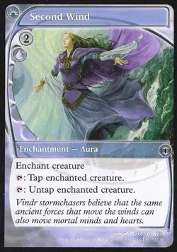 Second Wind - Light Play MTG Futuresight - Image 1