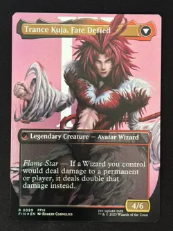 1x MTG Kuja, Genome Sorcerer (Borderless, Foil) - FINAL FANTASY (FIN) #399 - Image 2