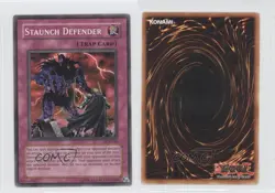 Staunch Defender Unlimited YuGiOh Dark Crisis #DCR-046 2003 0b5 - Image 3