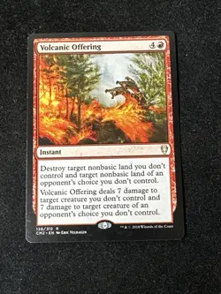 MTG Volcanic Offering Commander Anthology Volume II 126/312 NM CM2 Regular Magic - Image 1