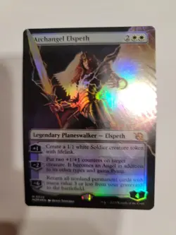 Archangel Elspeth - Foil Extended Art March of the Machine NM MTG - Image 1