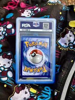 2024 POKEMON PAF EN-PALDEAN FATES MEW EX SIR 232 BUBBLE MEW PSA 9 - Image 2