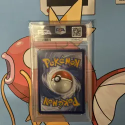 2024 POKEMON PAF EN-PALDEAN FATES MEW EX SIR 232 BUBBLE MEW PSA 9 - Image 2