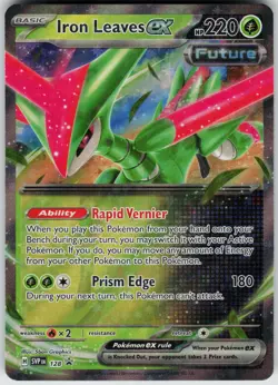 Pokemon Iron Leaves ex 128 SV: Scarlet & Violet Promo Cards Promo card NM - Image 1