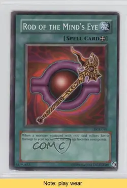 Rod of the Mind's Eye Unlimited YuGiOh Dark Crisis #DCR-039 2003 READ 2u3 - Image 1