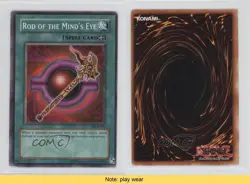 Rod of the Mind's Eye Unlimited YuGiOh Dark Crisis #DCR-039 2003 READ 2u3 - Image 3