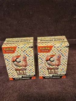 Pokemon TCG Scarlet & Violet 151 Booster Bundle LOT of 2 Sealed SHIPS TODAY! - Image 2