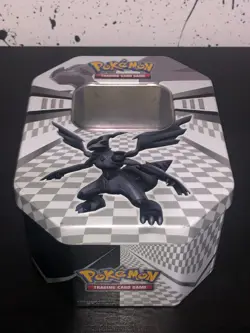Pokemon TCG - Black & White: New Legends Tin 2011 Zekrom Collectible - EMPTY - Image 2
