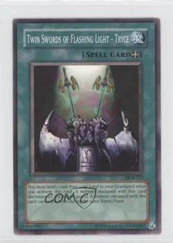 Twin Swords of Flashing Light - Tryce Unlimited YuGiOh Dark Crisis #DCR-037 0b5 - Image 1