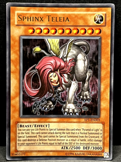 Yugioh TCG Sphinx Teleia EP1-EN003 Unlimited Edition Yu-Gi-Oh! Card Game - Image 2