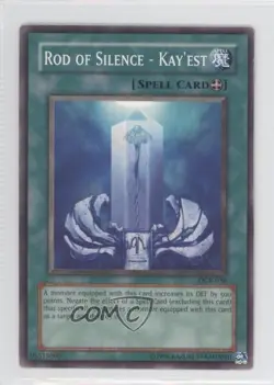 Rod of Silence - Kay'est Unlimited YuGiOh Dark Crisis #DCR-036 2003 0b5 - Image 1