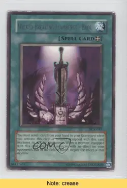 Wicked-Breaking Flamberge - Baou (R) Unlimited YuGiOh Dark Crisis #DCR-035 0j6 - Image 1