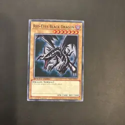 YuGiOh Red-Eyes Black Dragon SBC1-ENF01 1st Edition Common - Image 1