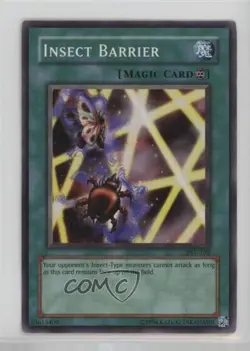 Insect Barrier Unlimited YuGiOh Pharaoh's Servant #PSV-102 2002 - Image 1