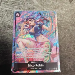 Nico Robin Alt Art OP12-087 NM One Piece Card Game English - Image 1