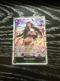 Nico Robin SR OP12-087 NM One Piece Card Game English - Image 1