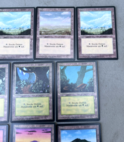 Magic The Gathering Foreign Black Border FBB German 247/306 Card Lot + Misprint - Image 3
