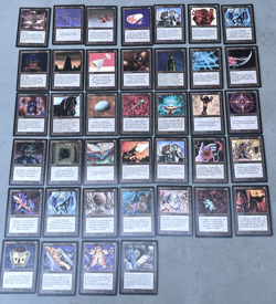 Magic The Gathering Foreign Black Border FBB German 247/306 Card Lot + Misprint - Image 5
