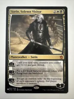 Sorin Solemn Visitor NM/M MTG Mystery Booster 2 The List Magic Card - Image 1