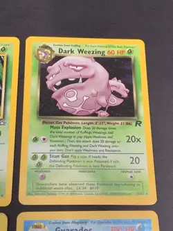 Pokemon Vintage Holo Rare Card Lot Base Set, Jungle, Neo Genesis, Rocket MP/HP - Image 4