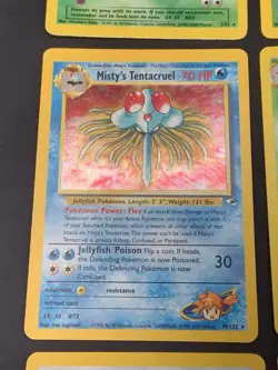 Pokemon Vintage Holo Rare Card Lot Base Set, Jungle, Neo Genesis, Rocket MP/HP - Image 5