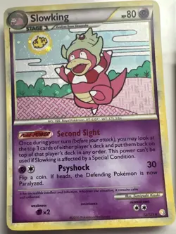Pokemon TCG Card Lot Of 5 Mixed LP Cards Includes Holo, Reverse & Common - Image 5