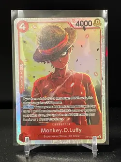 Monkey.D.Luffy SR OP12-015 NM One Piece Card Game English - Image 3