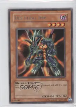 Des Feral Imp (R) Unlimited YuGiOh Dark Crisis #DCR-014 2003 1f0 - Image 1