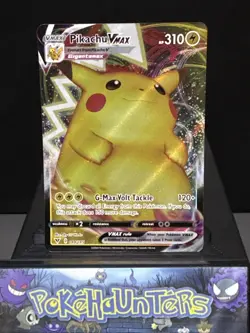 Pokemon Card Pikachu VMAX 044/185 Vivid Voltage Full Art Rare Near Mint - Image 1