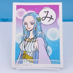 One Piece Karuta Nefeltari Vivi Playing Card SHOWA 2001 Vintage Japan Rare F/S - Image 3