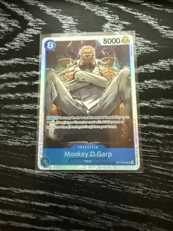 Monkey.D.Garp SR OP12-056 NM One Piece Card Game English - Image 1