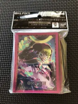 Donquixote Rosinante ONE PIECE Card Game Oﬃcial Card Sleeves 11 New Sealed - Image 1