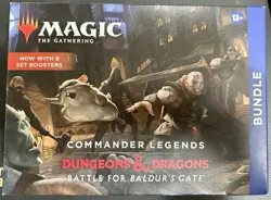 MTG Commander Legends D&D Battle for Baldurs Gate Bundle Edition Factory Sealed - Image 1