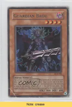 Guardian Baou (R) Unlimited YuGiOh Dark Crisis #DCR-008 2003 READ 0b5 - Image 1