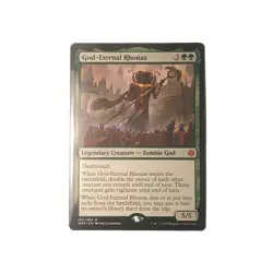 MTG God-Eternal Rhonas NM-Mint, English, War of the Spark - Image 1
