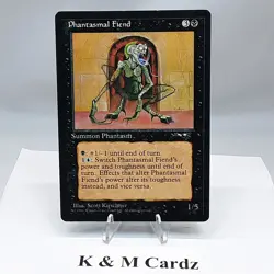 MTG - Alliances - Phantasmal Fiend (Doorway) - Common - LP - Playset x4 - Image 1