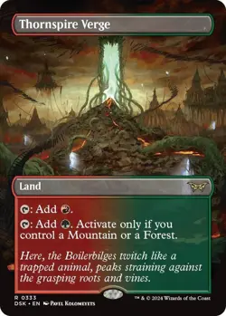 Thornspire Verge Borderless Foil - DSK 0333 - NM - MTG Magic - Image 1