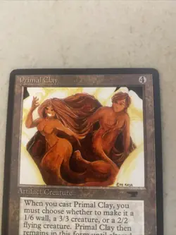 MTG Magic the Gathering Primal Clay (61/101) Antiquities LP - Image 2