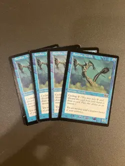 Magic the Gathering MTG X4 Sandbar Merfolk (94) Urza's Saga MP Playset - Image 1