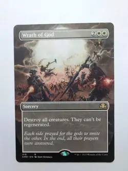 MTG Wrath of God (DMR) Dominaria Remastered Borderless Regular Rare 416 - Image 1