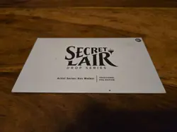 MTG Secret Lair ~ Artist Series: Kev Walker ~ FOIL ~ Sealed! - Image 1