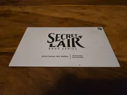 MTG Secret Lair ~ Artist Series: Kev Walker ~ FOIL ~ Sealed! - Image 2
