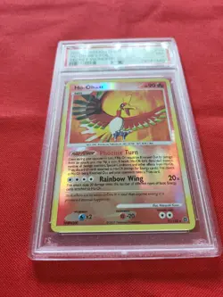 Graded Pokemon: Ho-Oh Secret Wonders Reverse Holo Rare #10 2007 - Vintage PSA 7 - Image 4