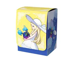 US SELLER Pokemon Center Japan Official Card TCG Deck Case Box Lillie Mega Brave - Image 1