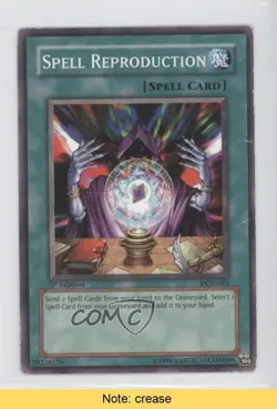 Spell Reproduction 1st Ed. YuGiOh Dark Crisis #DCR-083 2003 READ 3y7 - Image 1