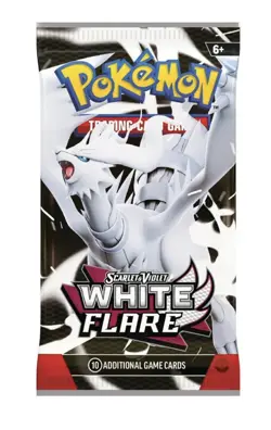 Pokemon TCG Scarlet Violet 10.5 White Flare 3Pk Tech Sticker Collection - Image 3