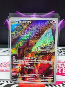 Drowzee 210/198 Scarlet & Violet Base Set Illustration Rare Pokemon NM - Image 1