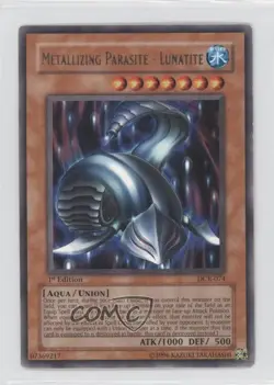 Metallizing Parasite - Lunatite (R) 1st Ed. YuGiOh Dark Crisis #DCR-074 2003 3y7 - Image 1