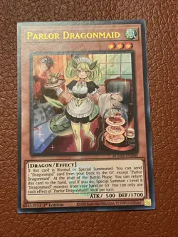 Yugioh! Parlor Dragonmaid - BLMM-EN060 - Ultra Rare - 1st Edition Near Mint, Eng - Image 1