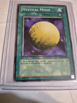 1 Mystical Moon - LOB-094 - Common - Unlimited Edition YuGiOh MINT NEVER PLAYED - Image 1